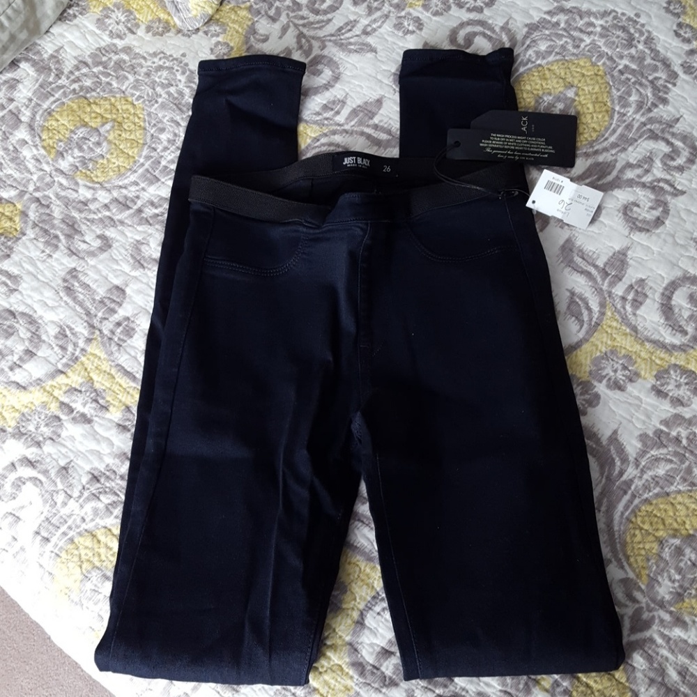 Just Black Super stretch leggings Size 26
